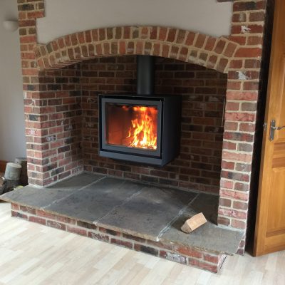 fireplace and stove install by ignite stoves & fires