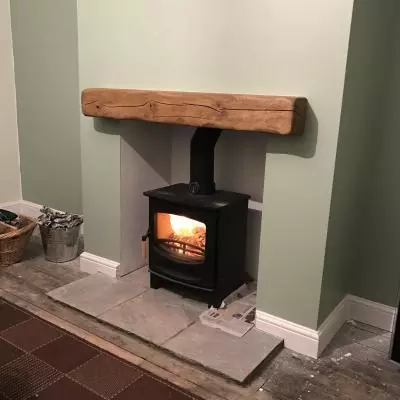 Charnwood C-Five Black Woodburning Stove