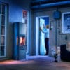 35 Wood burning stove