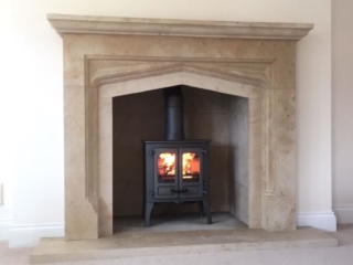 Charnwood Island 1 log burner