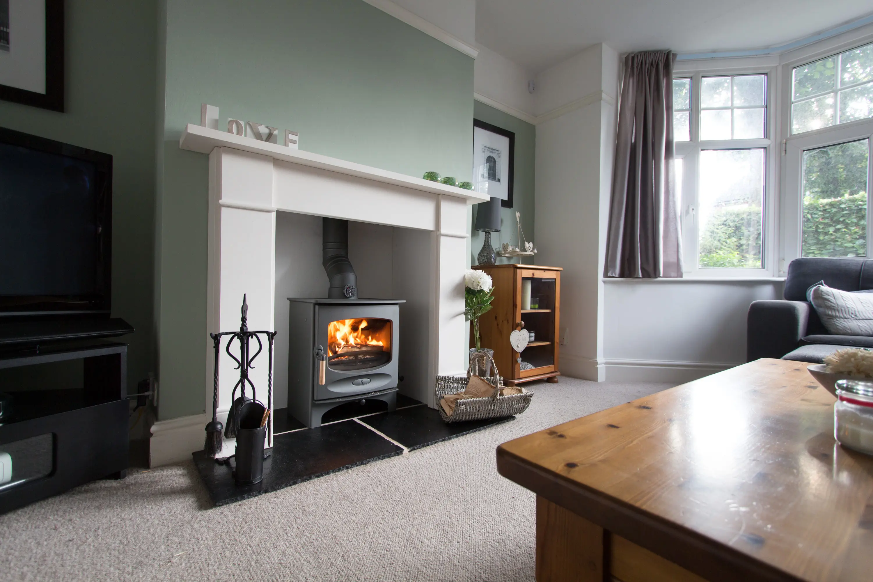 Charnwood C-Five with a Victorian Fireplace