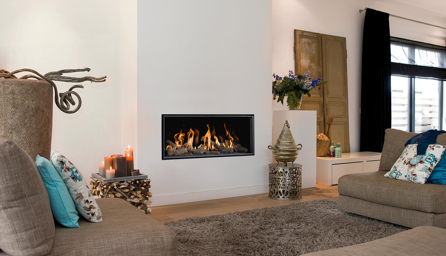 Horizon Bell Small 3 Gas Fire Ignite Stoves Fireplaces