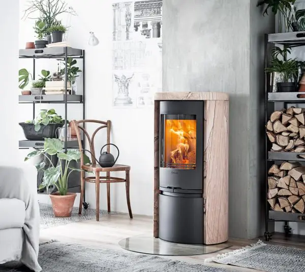 Contura Sandstone log burner