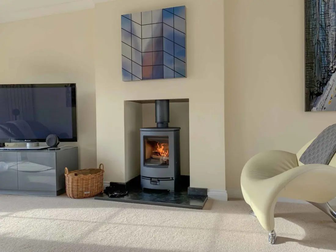 charnwood arc wood burner stove