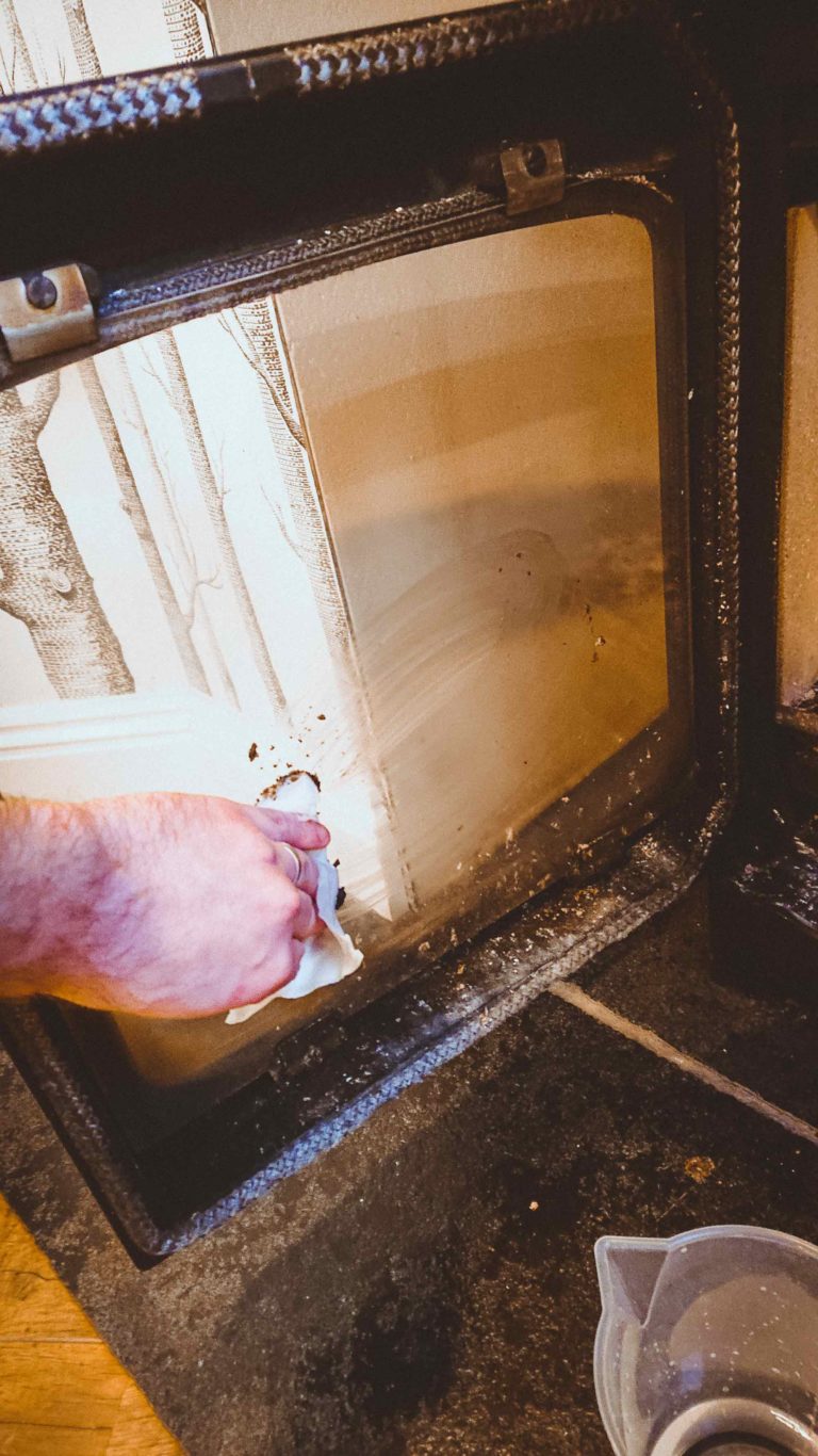 Glass Cleaning Hack How to clean your stove glass. Ignite Stoves
